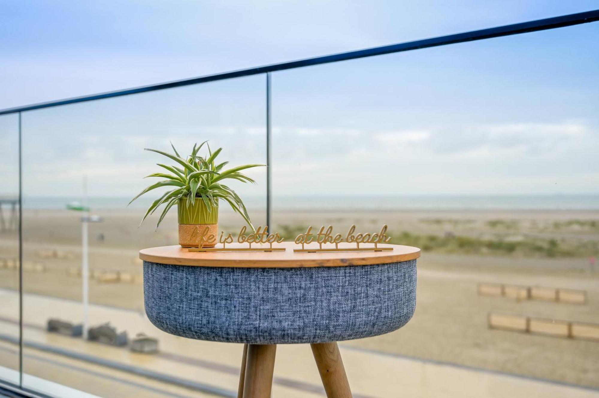 Penthouse La Naturale Zeezicht Brugge Kültér fotó