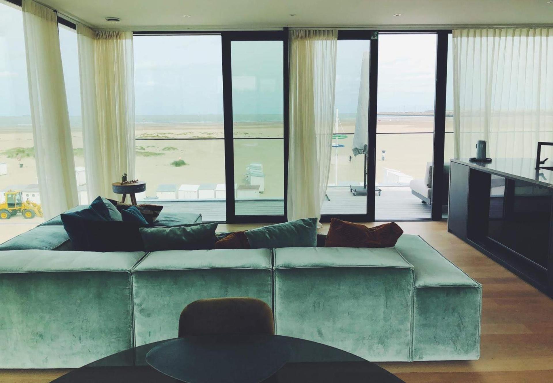 Penthouse La Naturale Zeezicht Brugge Kültér fotó
